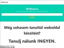 Sites similar to webiskola.hu
