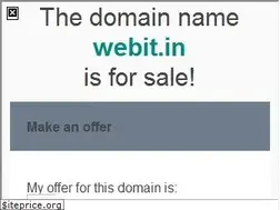Sites similar to webit.in