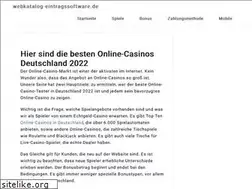 Sites similar to webkatalog-eintragssoftware.de