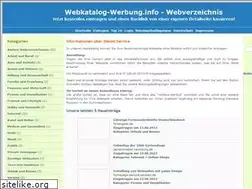 Sites similar to webkatalog-werbung.info