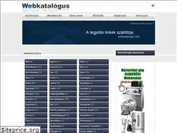 Sites similar to webkatalogus.info