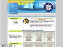 Sites similar to webkranti.com