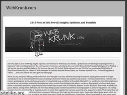 Sites similar to webkrunk.com