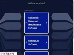 Sites similar to weblaboral.net