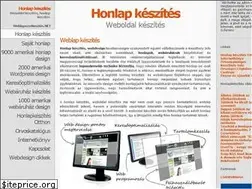 Sites similar to weblapszerkesztes.net