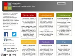 Sites similar to weblettres.net