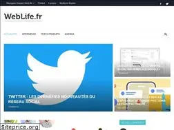Sites similar to weblife.fr