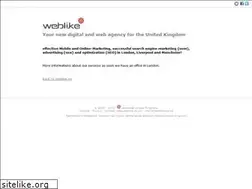 Sites similar to weblike.co.uk