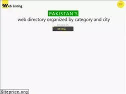 Sites similar to weblisting.pk