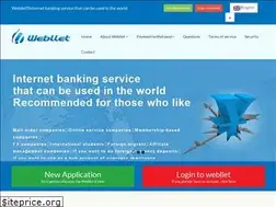 Sites similar to webllet.com
