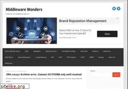 Sites similar to weblogic-wonders.com