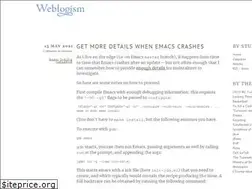 Sites similar to weblogism.com