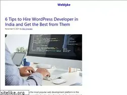Sites similar to weblyke.com