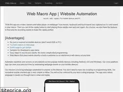 Sites similar to webmacro.app