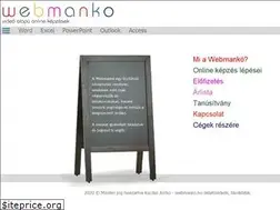 Sites similar to webmanko.hu