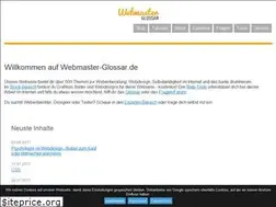 Sites similar to webmaster-glossar.de