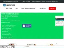 Sites similar to webmaster-studios.de