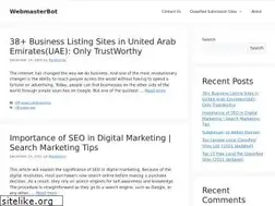 Sites similar to webmasterbot.com