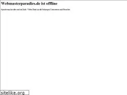 Sites similar to webmasterparadies.de