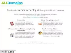 Sites similar to webmasters-blog.de