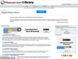 Sites similar to webmasterslibrary.com
