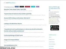 Sites similar to webmauritius.com