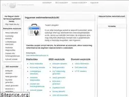 Sites similar to webmestereszkozok.hu