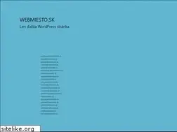 Sites similar to webmiesto.sk