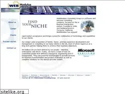 Sites similar to webmodulus.com