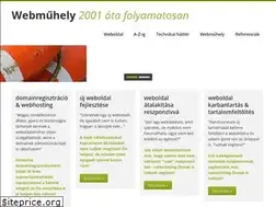 Sites similar to webmuhely.hu