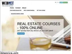 Sites similar to webnetrealestateschool.com