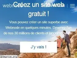 Sites similar to webnode.fr