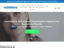 Sites similar to webnutrients.com