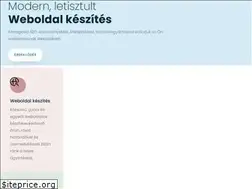 Sites similar to weboldal-keszites.dev