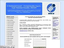 Sites similar to weboldalkeszites-ingyen.hupont.hu