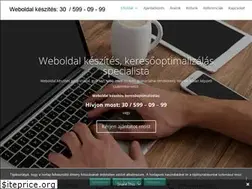 Sites similar to weboldalkeszito.com