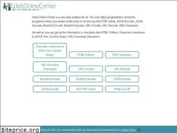 Sites similar to webonlinecenter.com