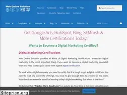 Sites similar to webonlinesolution.com