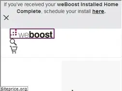 Sites similar to weboost.com