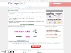 Sites similar to webopass.fr