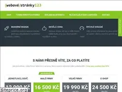 Sites similar to webovestranky123.cz