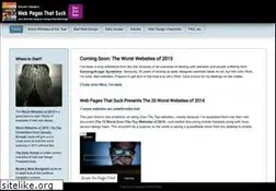 Sites similar to webpagesthatsuck.com