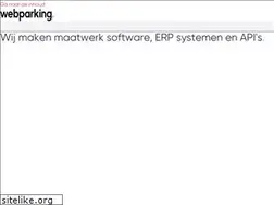 Sites similar to webparking.nl