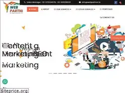 Sites similar to webpartner.in