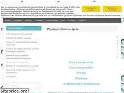 Sites similar to webphysique.fr