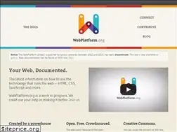Sites similar to webplatform.github.io