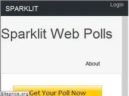 Sites similar to webpoll.sparklit.com
