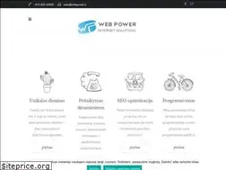 Sites similar to webpower.lt