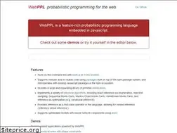 Sites similar to webppl.org