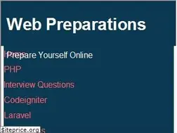 Sites similar to webpreparations.com